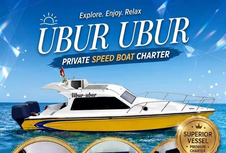 Ubur Ubur private speedboat charter Labuan Bajo