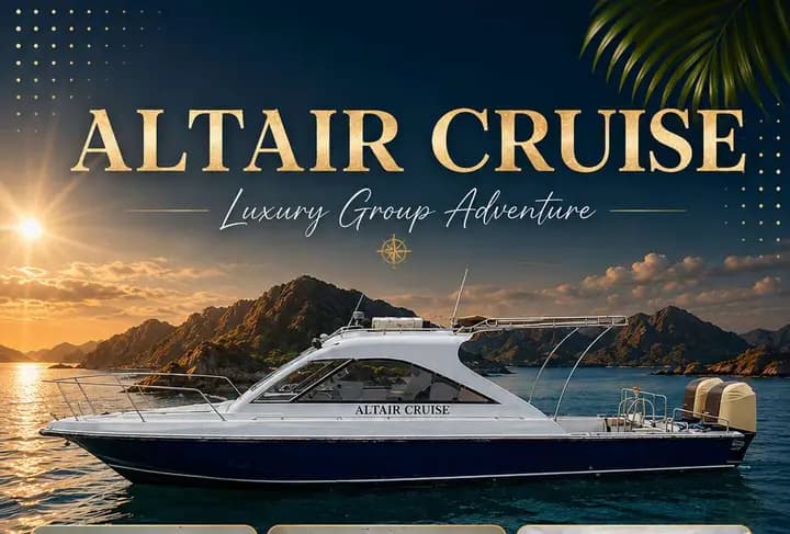 Altair Cruise private speedboat charter Labuan Bajo