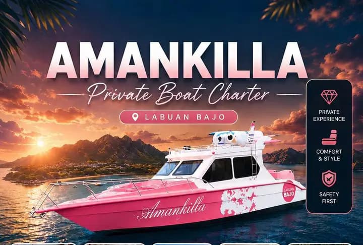 Amankilla private speedboat charter Labuan Bajo