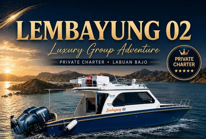 Lembayung 02 private speedboat charter Labuan Bajo