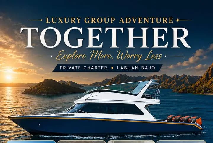 Together private speedboat charter Labuan Bajo