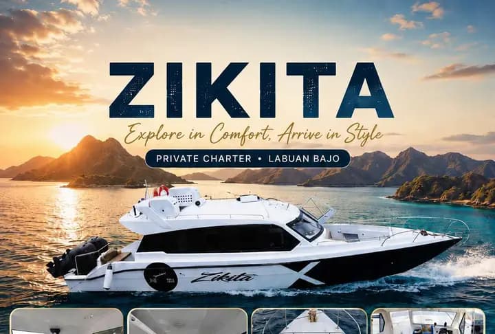 Zikita private speedboat charter Labuan Bajo